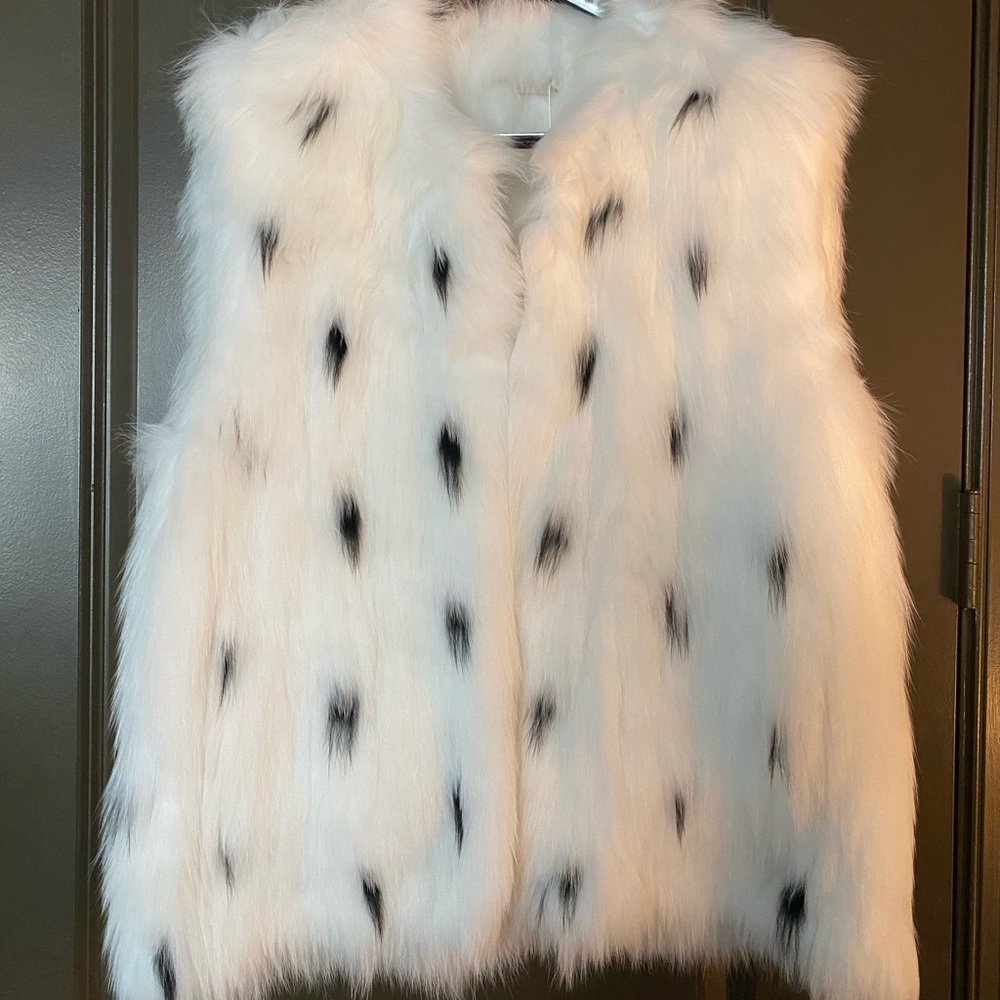 Tory Burch fur vest